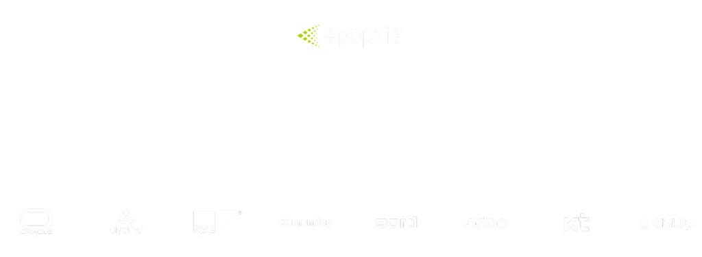 Diagram showing Epoptia software integrations with other systems and applications